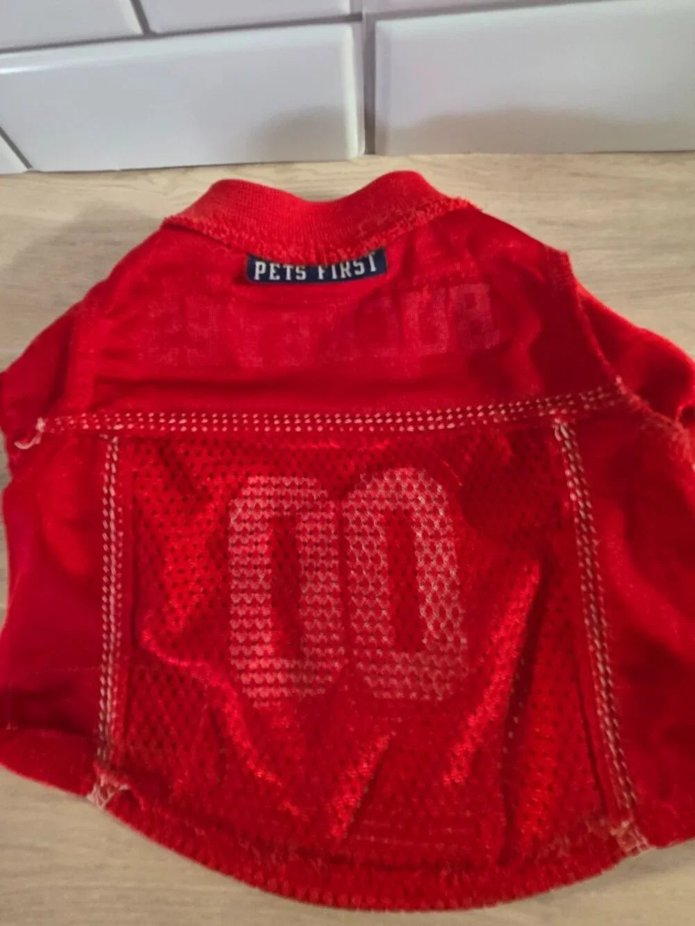 THE Ohio State Buckeyes Dog Jersey size Small - gently used